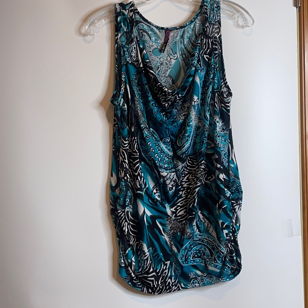 Judith Stretch Sleeveless Top 1X PLUS SIZE